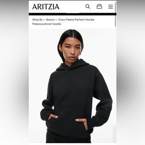 Aritzia TNA Cosy Fleece Perfect Hoodie